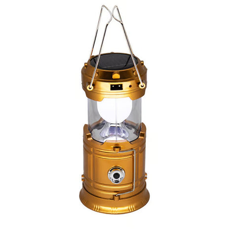 Collapsible LED Camping Lanterns Lightweight Waterproof Solar