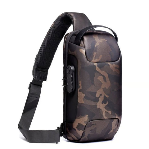 New Carbon Fiber Streamline Anti-Theft Sling Bag 🔥