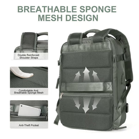 ⏰Last Day Promotion 48% OFF ⏰Women Large Travel Backpack Waterproof Hiking Rucksack